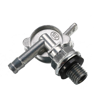 Кран топливный левый с отстойником (M10*1,25), IGP, КИТАЙ